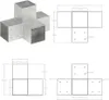 vidaXL Connettore per pali 4 pz. A X in metallo zincato 101 Anteprima dell’immagine prodotto 8
