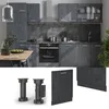Geschirrspülblende Vicco R-Line Schwarz Beton 60 cm ohne Produktbild-Vorschau 3