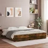vidaXL Rama łóżka z szufladami dąb wędzony 160x200cm Podgląd zdjęcia produktu 2