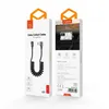 The image shows the retail packaging of a coiled data and charging cable for iPhones and iPads. Anteprima dell’immagine prodotto