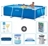 Rechteckiger Frame Pool - 260x160x65 cm - 5-teilig S167 Produktbild-Vorschau 1