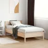 vidaXL Postel z masivu bez matrace 90x190 cm borovice Náhled obrázku produktu 2