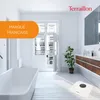 PERSONENWAAGE Badezimmerwaage Körperwaage Weiß TERRAILLON Produktbild-Vorschau 4
