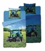 Pościel  bawełniana świecąca w ciemności 160x200 Traktor Podgląd zdjęcia produktu 10