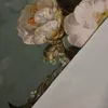SCHÖNER LEBEN. Kissenhülle Samt Vintage Rosen Blumen mint Produktbild-Vorschau 7