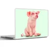 MuchoWow® Laptop Aufkleber Sticker Cover Schwein - Rosa - Produktbild-Vorschau 6
