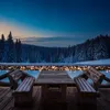 LED Solar Büschellichterkette - Cluster -768 warmweiße LED - 7m - 8 Modi - per USB aufladbar Produktbild-Vorschau
