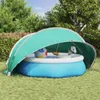 vidaXL Kryt na bazén 472 x 460 x 229 cm, 185T polyester Náhľad obrázku produktu 2