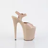 FLAMINGO-808N Damen Sandale von Pleaser, Beige  , EU 37, US Produktbild-Vorschau 5