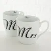 Jumbo Becher Kaffeebecher Mr + Mrs H 10 cm  2er Set Produktbild-Vorschau 1