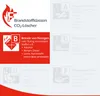 FireLoq 5kg Co2 Kohlendioxid im Stahl Behälter Feuerlöscher Produktbild-Vorschau 3