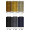 Six spools of Gütermann denim thread in various colors, arranged in two rows. Produktbild-Vorschau
