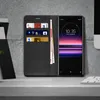 Avizar, kožená pouzdra s peněženkou pro telefon Sony Xperia Náhled obrázku produktu 3