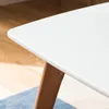 home24 Couchtisch - Eiche teilmassiv - Weiß / Eiche Produktbild-Vorschau 7
