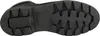 The image shows the sole of a black Timberland boot. Voir les images du produit