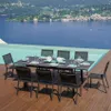 Garten Tisch ausziehbar 160-240x102cm aus Aluminium Kend Produktbild-Vorschau 3