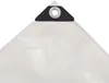 vidaXL Bâche de protection 650 g/m² 3x3 m blanc Voir les images du produit 3