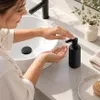 Flüssigseifenspender Schwarz 250 ml - Seifenspender für Bad, elegant Náhľad obrázku produktu