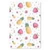 MuchoWow® Mauspad Mousepad Ananas - Erdbeeren - Aquarell Produktbild-Vorschau 1