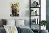 MuchoWow® Poster Bär - Braun - Wald 60x90 cm - Produktbild-Vorschau 3