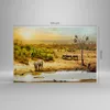Bild auf Leinwand - Leinwandbild - Safari Tiere - 120x80cm Produktbild-Vorschau 3