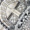 Moderno tappeto da preghiera con architettura di moschea e Anteprima dell’immagine prodotto 3