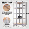 MONZANA Eckregal Lagerregal 180 x 70 x 40 cm 875 kg Produktbild-Vorschau 3