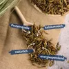 Dried mealworms and soldier fly larvae are shown on a burlap sack, with a wooden scoop. Text overlays highlight product features. Produktbild-Vorschau