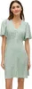Vero Moda Alba Kurzes Kurzarmkleid Grün M Frau Grün M Produktbild-Vorschau 3