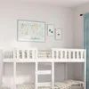 vidaXL Kinderbett ohne Matratze Weiß 90x190 cm Massivholz Produktbild-Vorschau 2