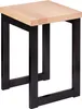 Spec-Wood, Hocker Holz LOFT, Barhocker Holz, Blumenhocker Produktbild-Vorschau 1