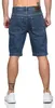 Herren 3/4 kurze-Hose Jeans Short Bermuda Capri;  Produktbild-Vorschau 3