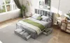 Boxspringbed 140 x 200 cm met 4 lades, verstelbaar Productafbeelding-voorbeeld 9