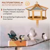 Vogelhaus mit Ständer – Attraktives Vogelfutterhaus aus Produktbild-Vorschau 8