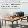 Juskys Einkaufstrolley 3in1 mit 2 Rollen für Shopping - 56 Produktbild-Vorschau 8