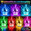 Luftbefeuchter Diskokugel Aromatherapie Öl Diffuser Drehbar Produktbild-Vorschau 4