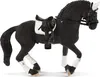 Schleich 42457 - Stallone frisone che cavalca il torneo Anteprima dell’immagine prodotto 2