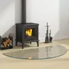 vidaXL Ohnisko s priehľadnou sklenenou doskou 1200 x 600 mm Náhľad obrázku produktu 2