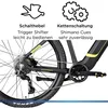 Zündapp Z808 E Bike Mountainbike 29 Zoll schwarz/gelb Produktbild-Vorschau 7