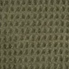 Kuscheldecke mit Waffelstruktur und Fransen grün 150x200cm Produktbild-Vorschau 7