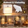 3 sztuki lampki nocnej LED z wtyczką, z czujnikiem ruchu, Podgląd zdjęcia produktu 8