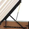 Aufbewahrungsbett mit Matratze Hellgrau 100 x 200 cm Samt Produktbild-Vorschau 9