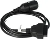 vhbw OBD Adapter 10 Pin auf OBD2 16Pin kompatibel mit BMW R Produktbild-Vorschau 9
