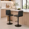 FURNIFY® 2er Set Barhocker ASTA | Höhenverstellbarer Produktbild-Vorschau 11