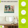 ARTland Leinwandbild Kollektion mit Blumen Größe: 40x30 cm Produktbild-Vorschau 2