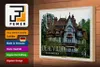 Holzschild Reise 30x20cm Deauville Frankreich Villa Produktbild-Vorschau 3