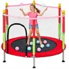 Trampolina ogrodowa dla dzieci 140cm czerwona Podgląd zdjęcia produktu 10