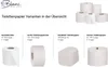 Toilettenpapier Jumborollen mini, 18 Rollen a 130m, Produktbild-Vorschau 4