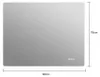 LED Badezimmerspiegel 70x90 cm – Rahmenlos, Hinterleuchtet, Produktbild-Vorschau 2