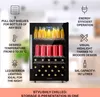 Klarstein mini chladnička so sklenenými dvierkami, mini Náhľad obrázku produktu 2